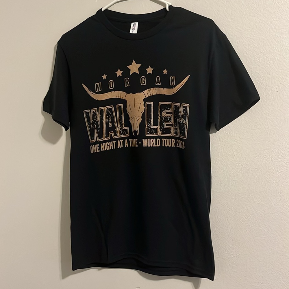 Morgan Wallen One Night At A Time Tour Shirt 2024 Merch Small Black New Country